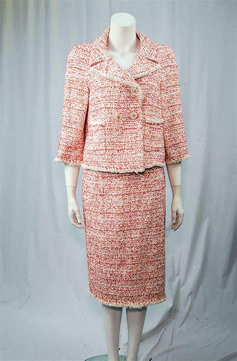 tweed chanel suit|women tweed suit chanel type.